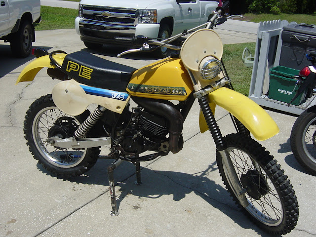1980 Suzuki PE175 jetting. Adventure Rider